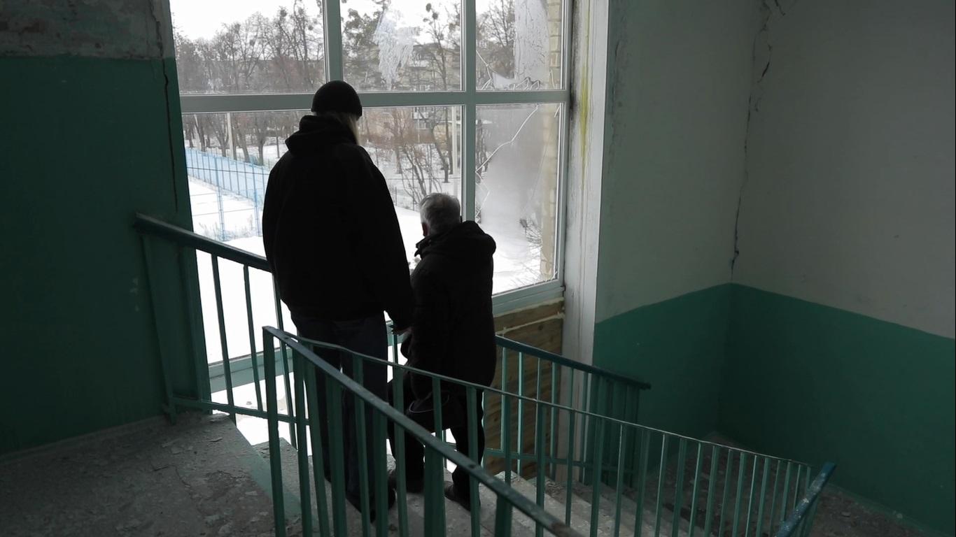 "Больше всего уцелел кабинет украинского языка и литературы": Леся Никитюк посетила разрушенную школу в Харькове